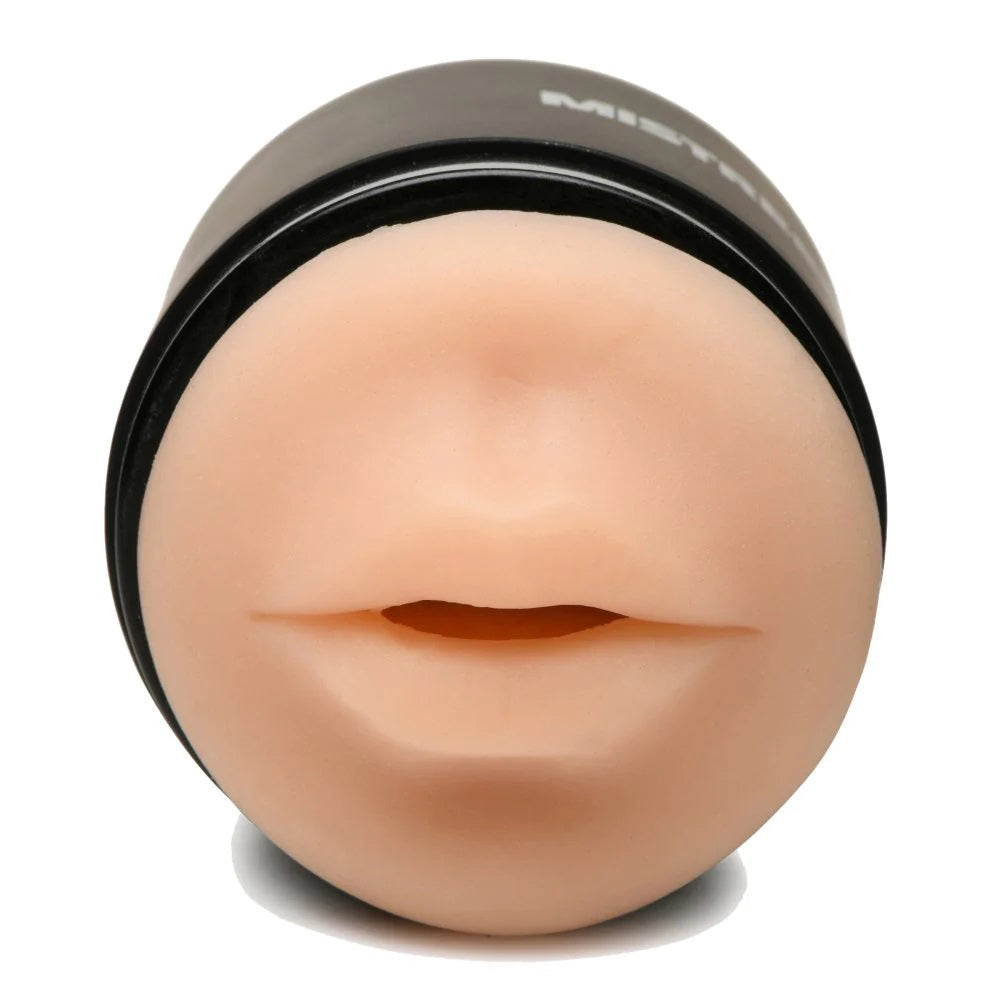 Mistress Double Shot Mouth and Pussy Stroker - Light | 653078943153 | Available at EroticWarehouse.com