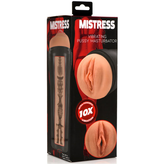 Mistress Vibrating Pussy Masturbator - Medium | 653078943702 | Available at EroticWarehouse.com