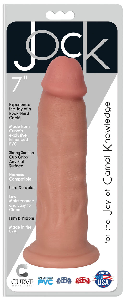 Jock 7 Inch Dong - Vanilla | 643380984517 | Available at EroticWarehouse.com