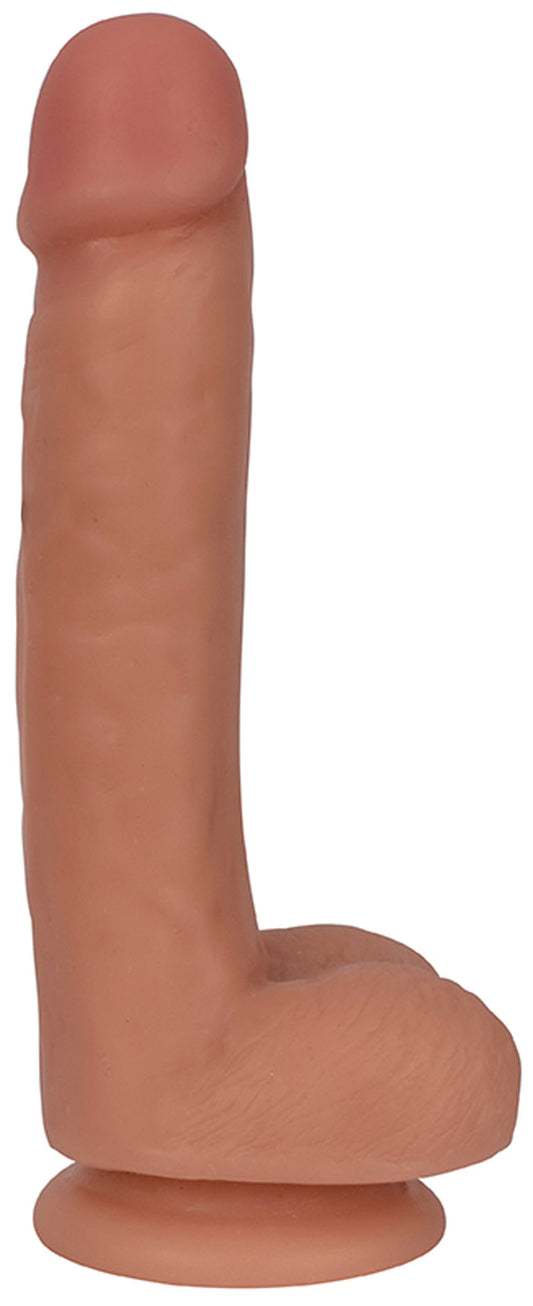 7 Inch Slim Dong With Balls - Vanilla | 643380985330 | Available at EroticWarehouse.com