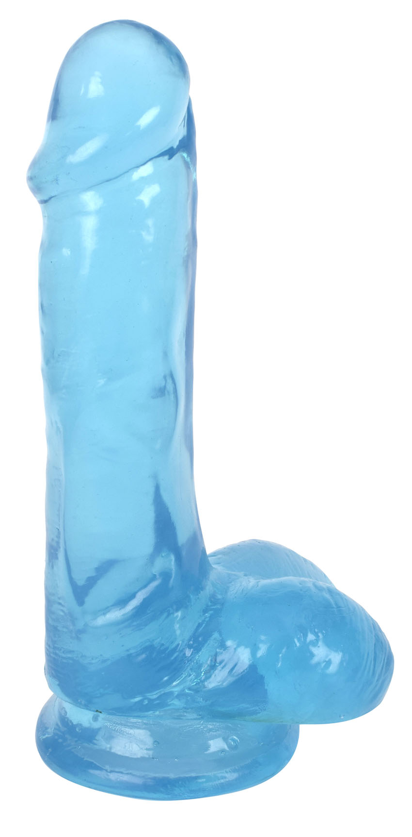 Lollicock 6 Inch Slim Stick With Balls - Berry Ice | 643380985729 | Available at EroticWarehouse.com