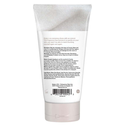 Coochy Shave Cream - Au Natural - 3.4 Oz | 638258900423 | Available at EroticWarehouse.com