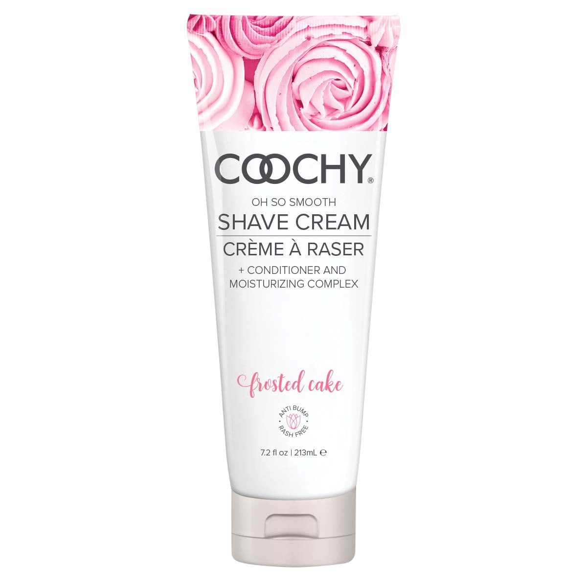 Coochy Shave Cream - Frosted Cake - 7.2 Oz | 638258900546 | Available at EroticWarehouse.com