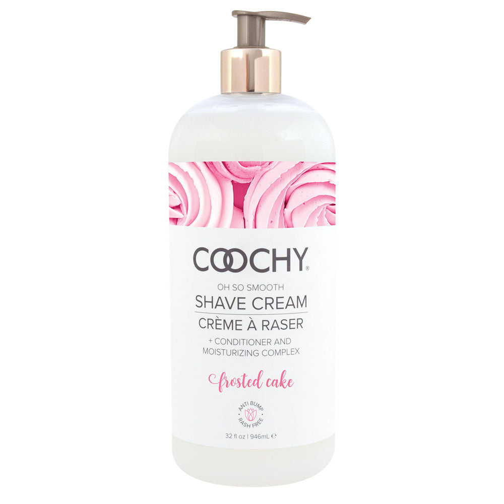 Coochy Shave Cream Frosted Cake 32 Oz | 638258901697 | Available at EroticWarehouse.com