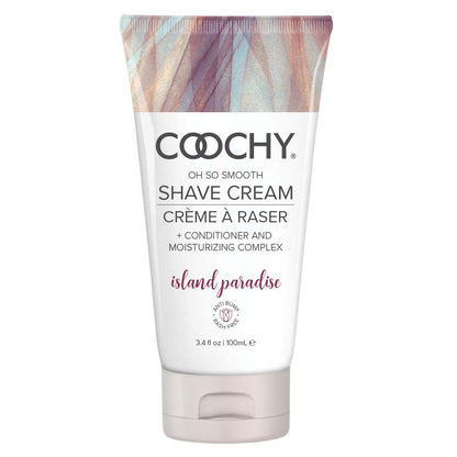 Coochy Shave Cream - Island Paradise - 3.4 Oz | 638258900638 | Available at EroticWarehouse.com