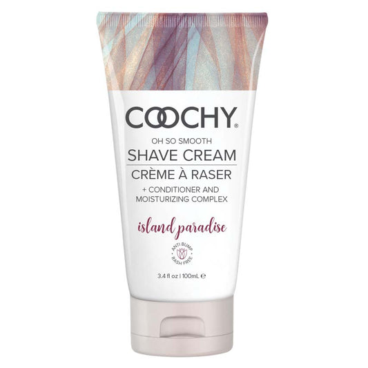 Coochy Shave Cream - Island Paradise - 3.4 Oz | 638258900638 | Available at EroticWarehouse.com