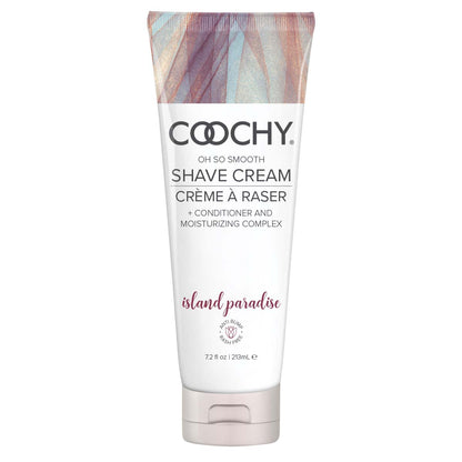 Coochy Shave Cream - Island Paradise - 7.2 Oz | 638258900645 | Available at EroticWarehouse.com
