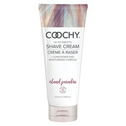 Coochy Shave Cream Island Paradise 12.5 Fl. Oz. | 638258900652 | Available at EroticWarehouse.com