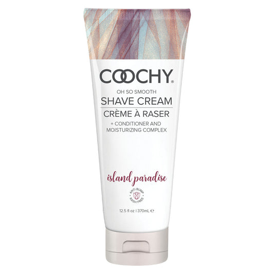 Coochy Shave Cream Island Paradise 12.5 Fl. Oz. | 638258900652 | Available at EroticWarehouse.com