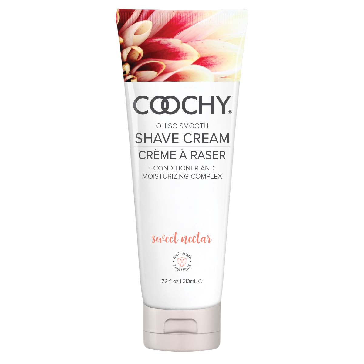 Coochy Shave Cream - Sweet Nectar - 7.2 Oz | 638258900690 | Available at EroticWarehouse.com