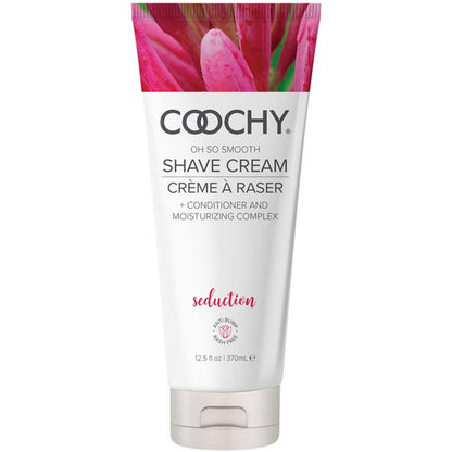 Coochy Oh So Smooth Shave Cream - Seduction - 12.5 Oz | 638258904575 | Available at EroticWarehouse.com