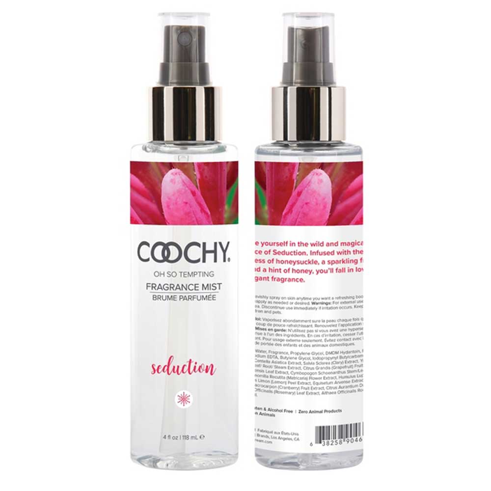 Coochy Oh So Tempting Fragrance Mist 4 Oz | 638258904612 | Available at EroticWarehouse.com