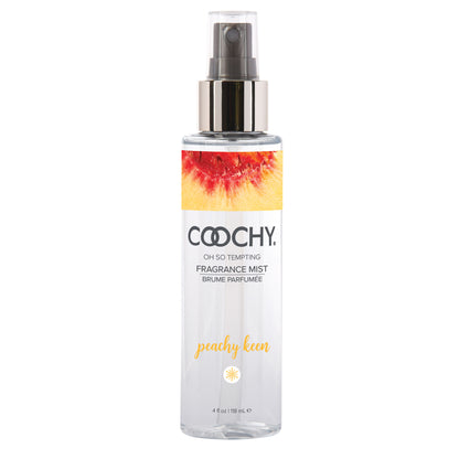 Coochy Oh So Tempting Fragrance Mist - Peachy Keen - 4 Fl. Oz. | 638258901802 | Available at EroticWarehouse.com