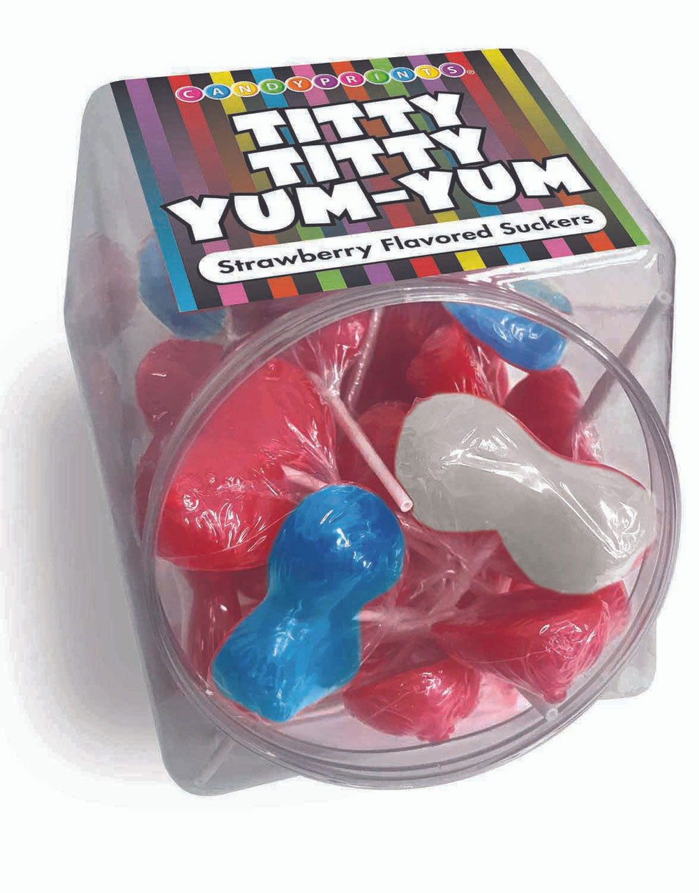 Titty Titty Yum Yum - 48 Count Bowl | 817717010495 | Available at EroticWarehouse.com