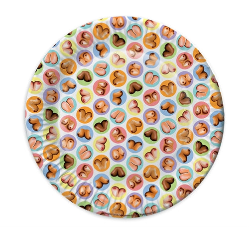 Mini Boob Plates 8 Pack | 817717036433 | Available at EroticWarehouse.com