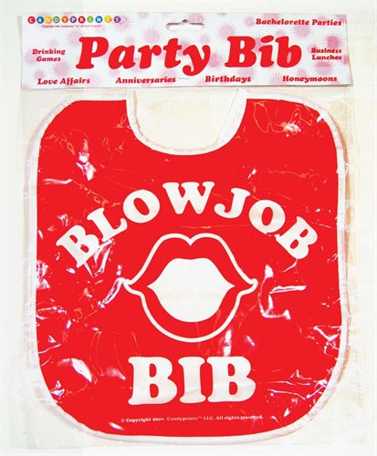 Blow Job Bib | 817717006467 | Available at EroticWarehouse.com