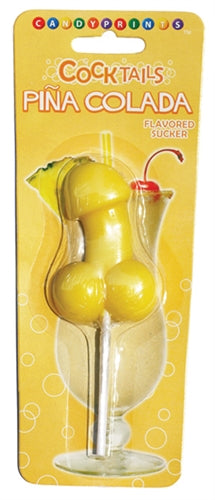 Pina Colada Cocktail Sucker | 817717067154 | Available at EroticWarehouse.com