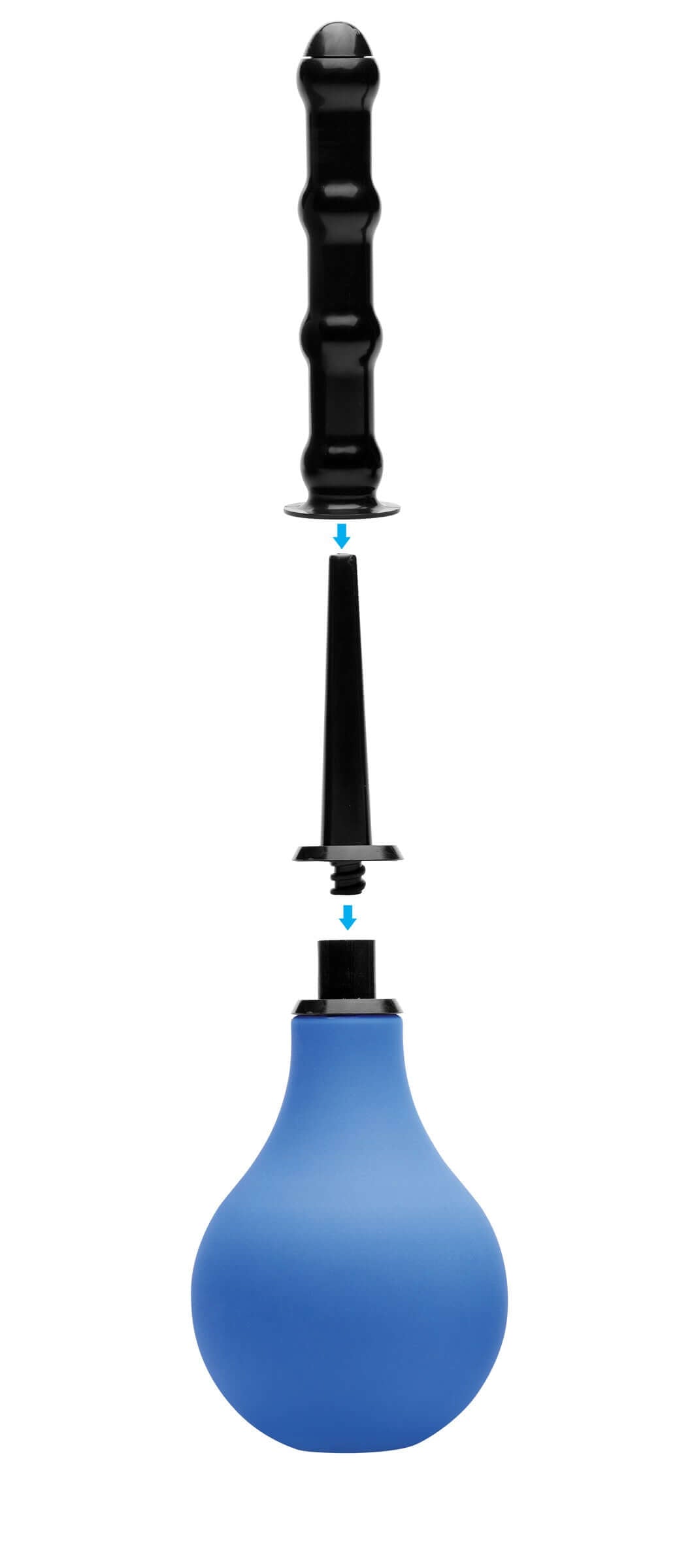 Premium One- Way Valve Anal Douche Set | 848518025807 | Available at EroticWarehouse.com