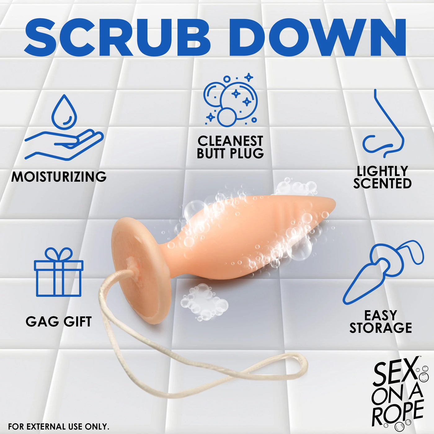 Butt Plug Soap | 848518052933 | Available at EroticWarehouse.com