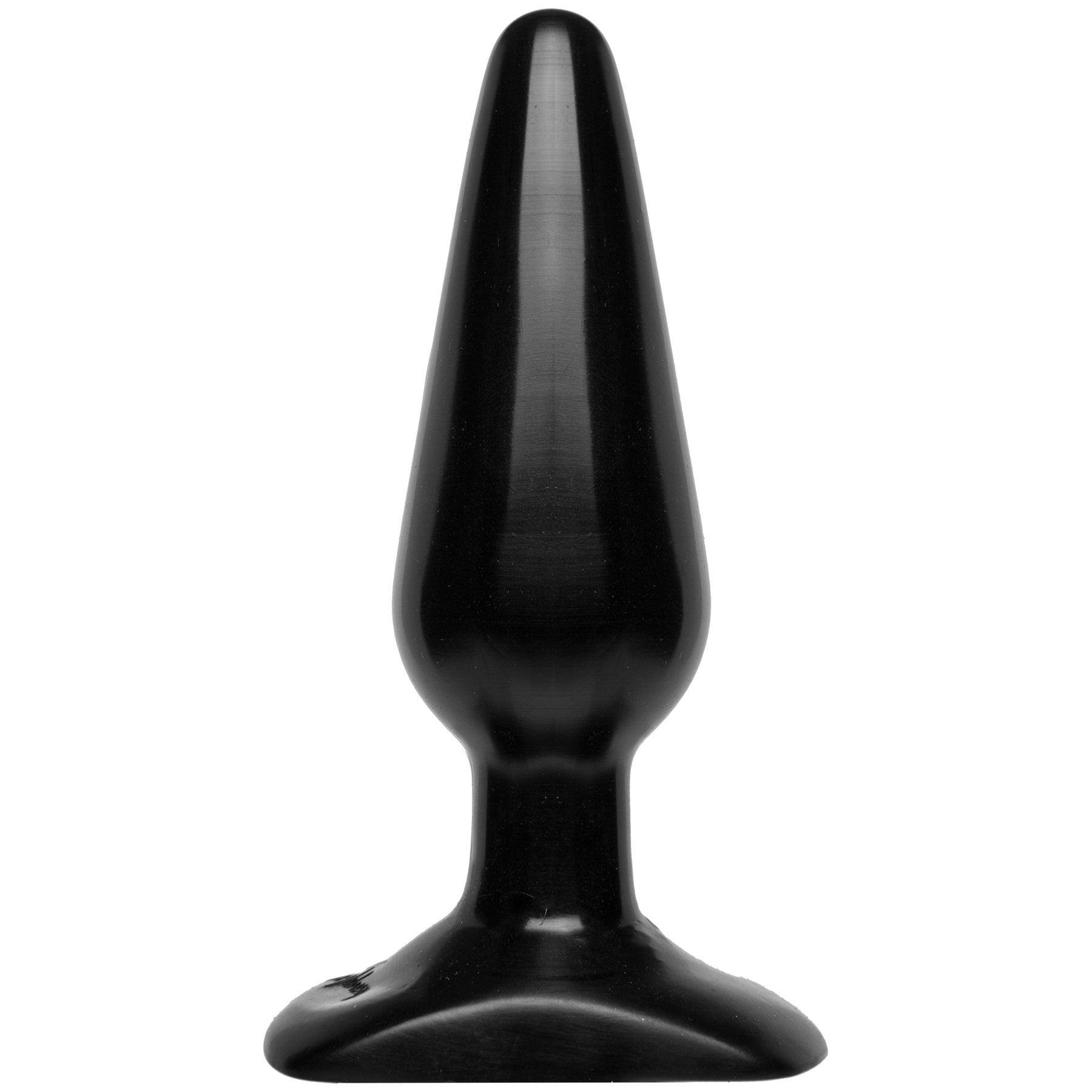 Classic Butt Plug Smooth - Medium - Black | 782421110604 | Available at EroticWarehouse.com