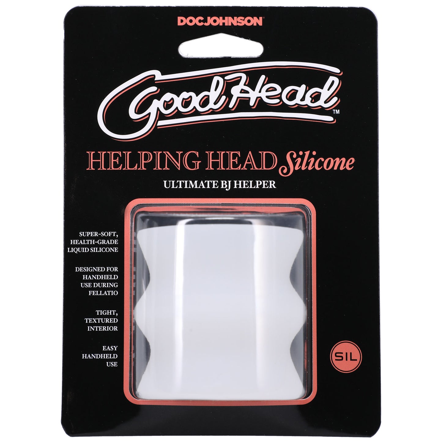 Goodhead - Helping Head Silicone - Frost | 782421086008 | Available at EroticWarehouse.com
