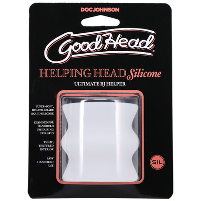 Goodhead - Helping Head Silicone - Frost | 782421086008 | Available at EroticWarehouse.com