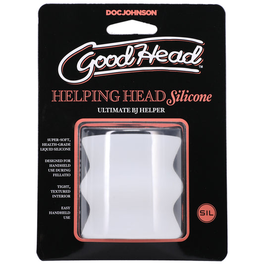Goodhead - Helping Head Silicone - Frost | 782421086008 | Available at EroticWarehouse.com