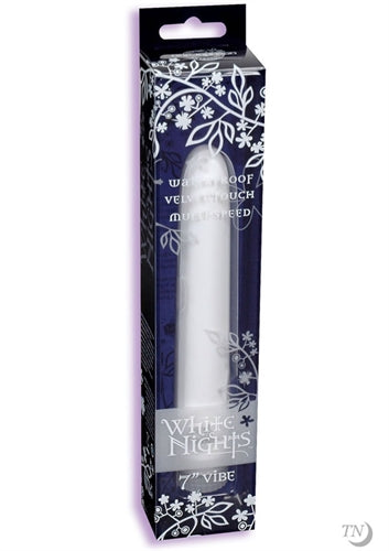 White Nights 7 Inch Vibe - White | 782421671013 | Available at EroticWarehouse.com
