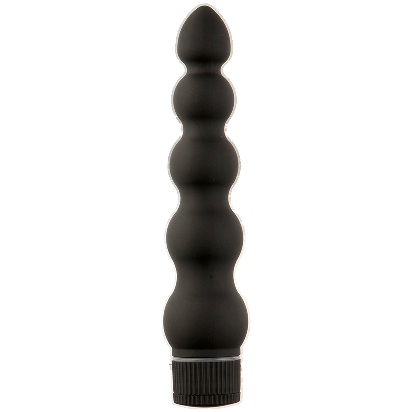 Black Magic 7 Inch Ribbed Vibe | 782421006518 | Available at EroticWarehouse.com