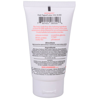 Intimate Enhancements - Hydrate - Daily Vaginal Lotion - 2 Oz. | 782421083106 | Available at EroticWarehouse.com