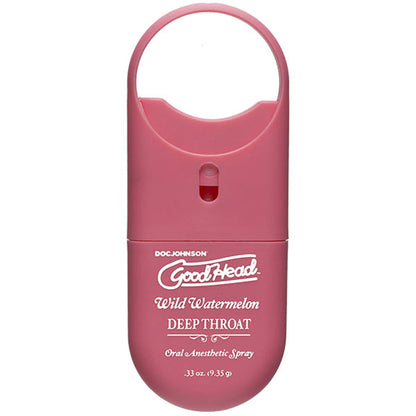 Goodhead - Deep Throat Spray to-Go - Wild Watermelon - .33 Oz. | 782421069247 | Available at EroticWarehouse.com