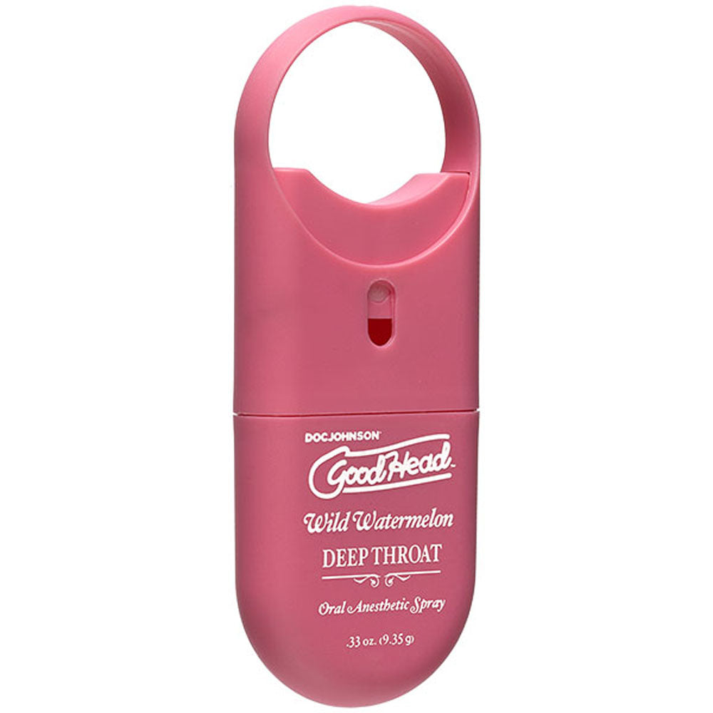 Goodhead - Deep Throat Spray to-Go - Wild Watermelon - .33 Oz. | 782421069247 | Available at EroticWarehouse.com