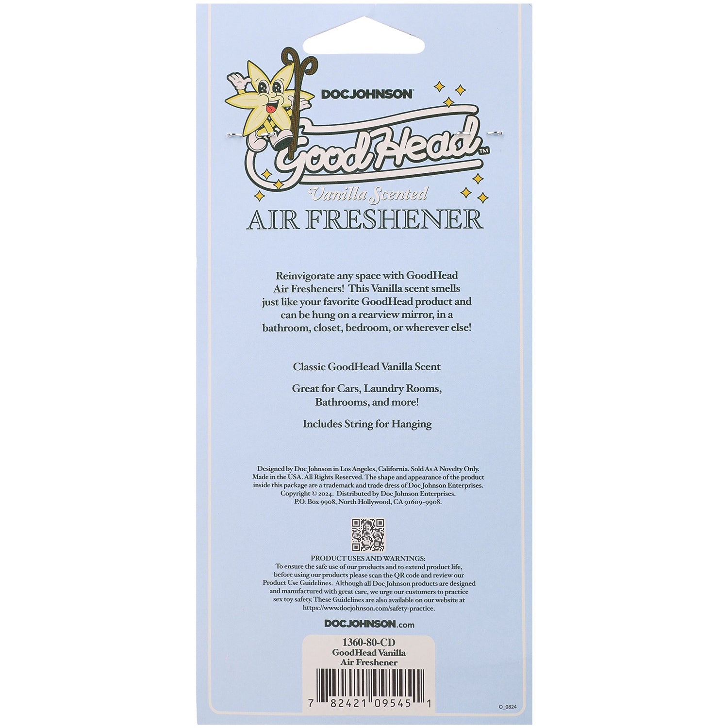 Goodhead Air Freshener Vanilla | 782421095451 | Available at EroticWarehouse.com