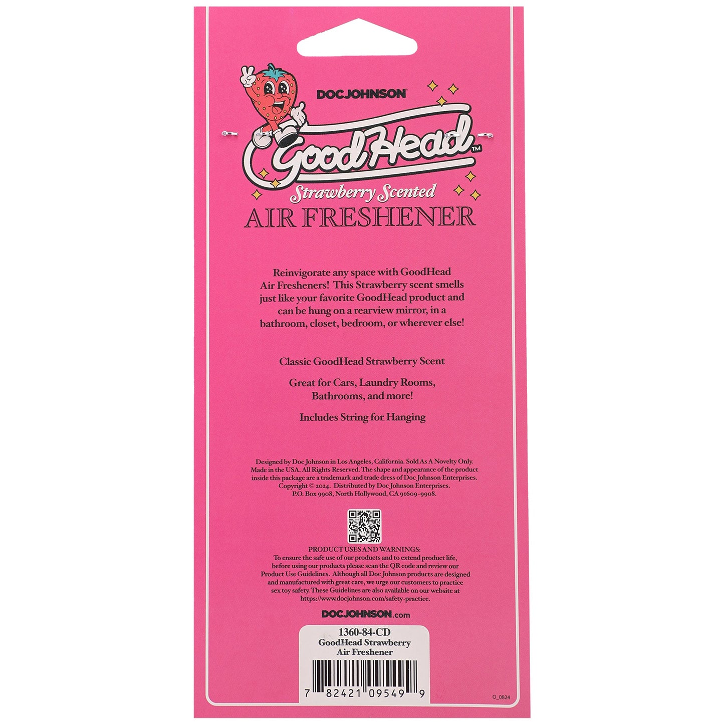 Goodhead Air Freshener Strawberry | 782421095499 | Available at EroticWarehouse.com