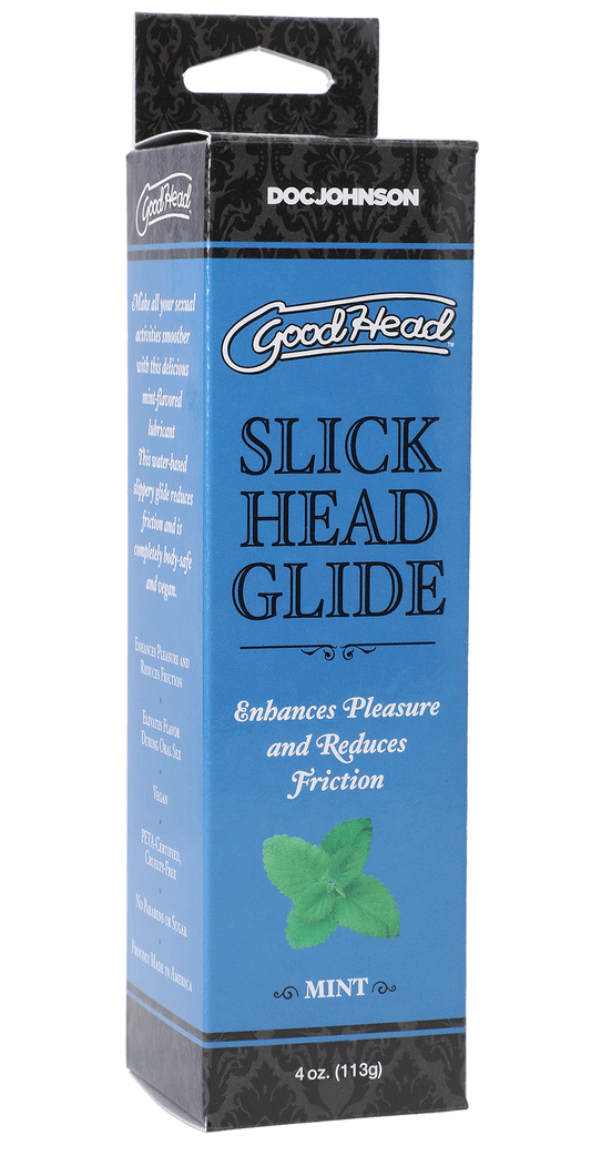 Goodhead - Slick Head Glide - Mint - 4 Oz. | 782421081584 | Available at EroticWarehouse.com