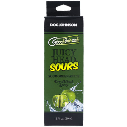Goodhead - Juicy Head - Dry Mouth Spray - Sour Green Apple - 2 Oz | 782421088637 | Available at EroticWarehouse.com