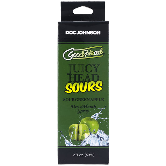 Goodhead - Juicy Head - Dry Mouth Spray - Sour Green Apple - 2 Oz | 782421088637 | Available at EroticWarehouse.com