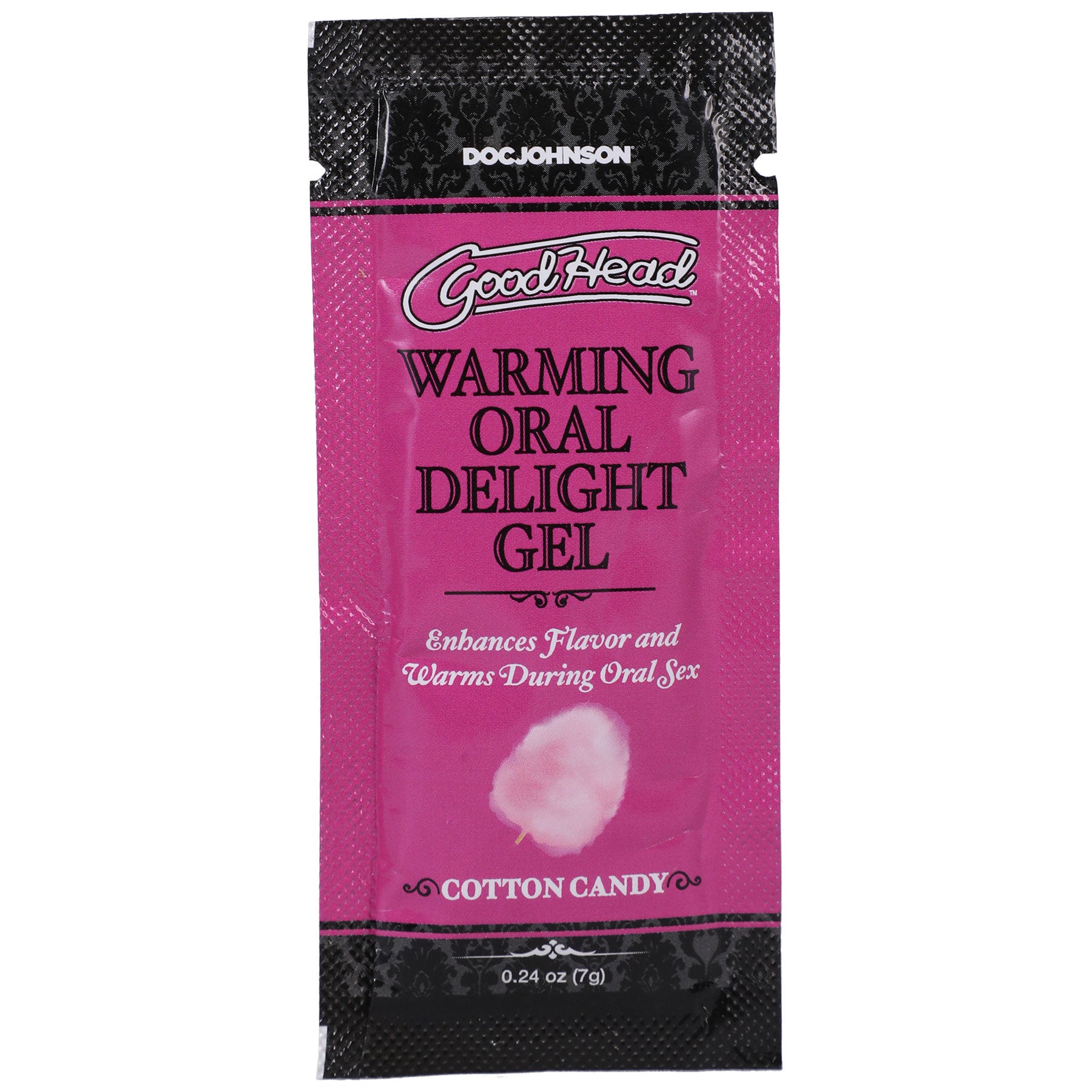 Goodhead - Warming Oral Delight Gel - Cotton Candy - 0.24 Oz | 782421085728 | Available at EroticWarehouse.com