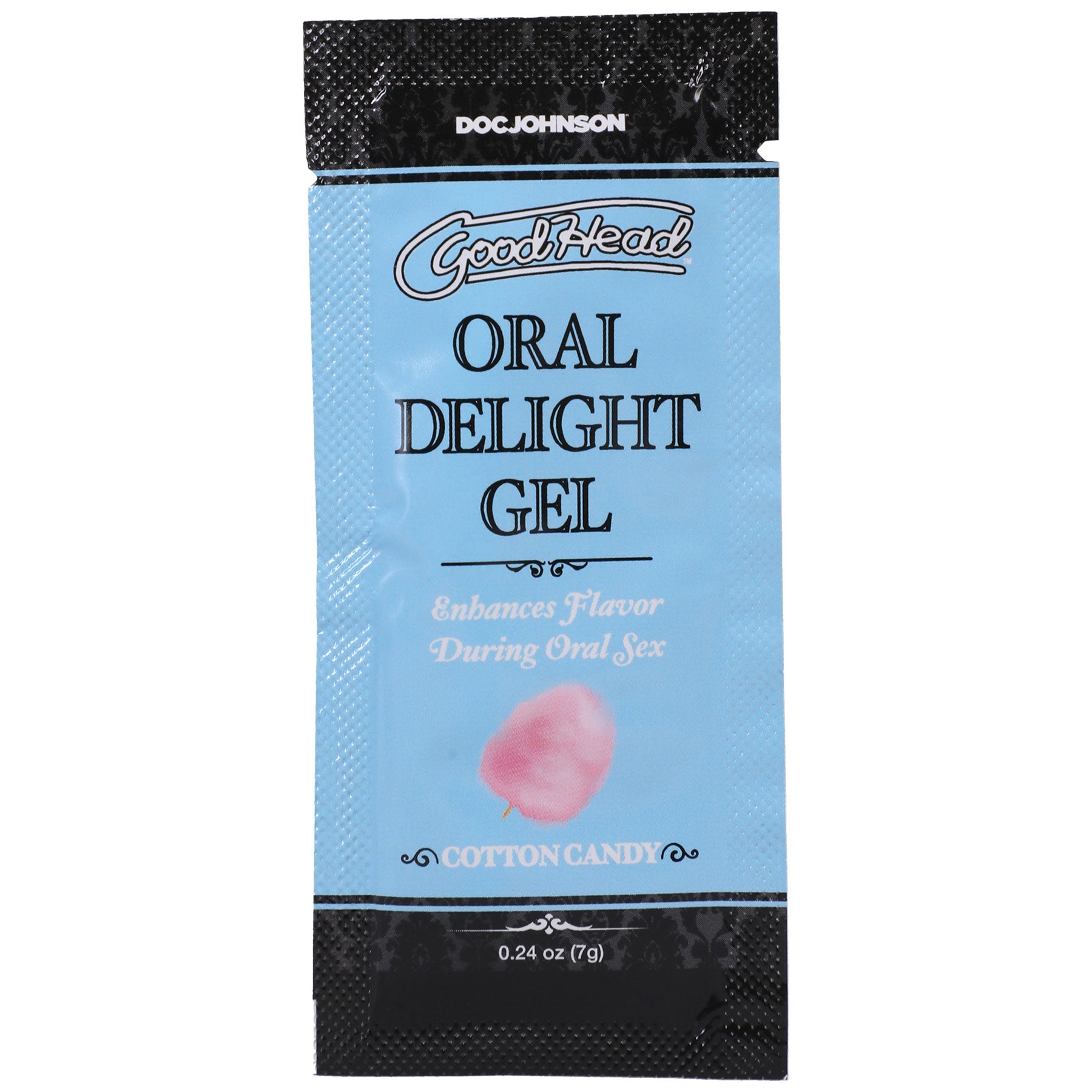 Goodhead - Oral Delight Gel - Cotton Candy - 0.24 Oz | 782421085797 | Available at EroticWarehouse.com