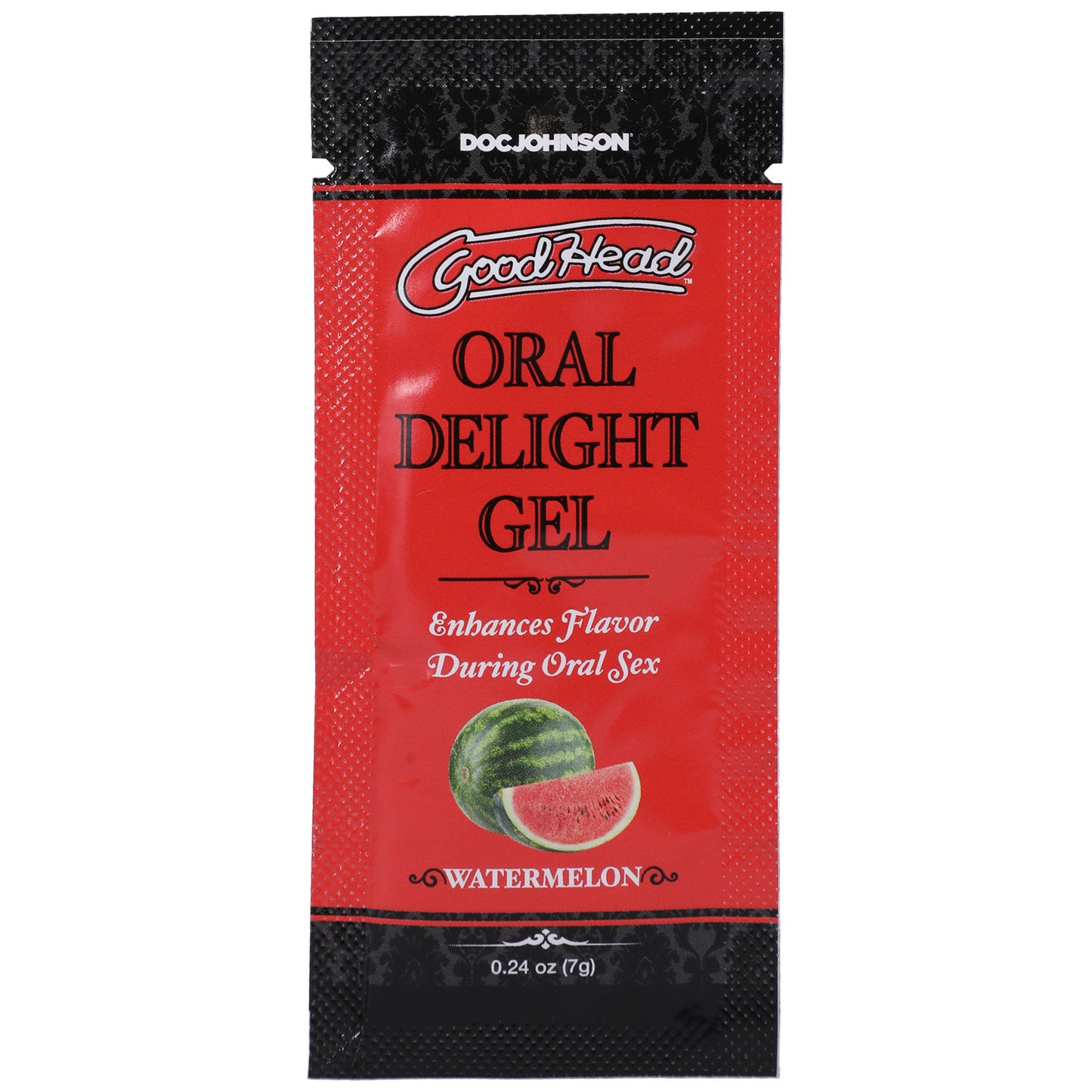 Goodhead - Oral Delight Gel - Watermelon - 0.24 Oz | 782421085872 | Available at EroticWarehouse.com