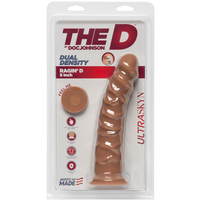 The D - Ragin' D 8 Inch - Caramel | 782421058722 | Available at EroticWarehouse.com