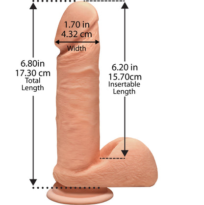 The D - Perfect D 7 Inches - Vanilla | 782421058890 | Available at EroticWarehouse.com