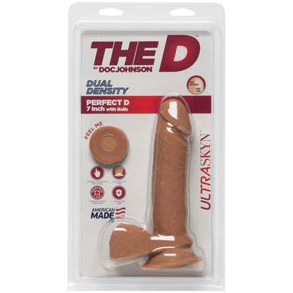 The D - Perfect D 7 Inches - Caramel | 782421058906 | Available at EroticWarehouse.com