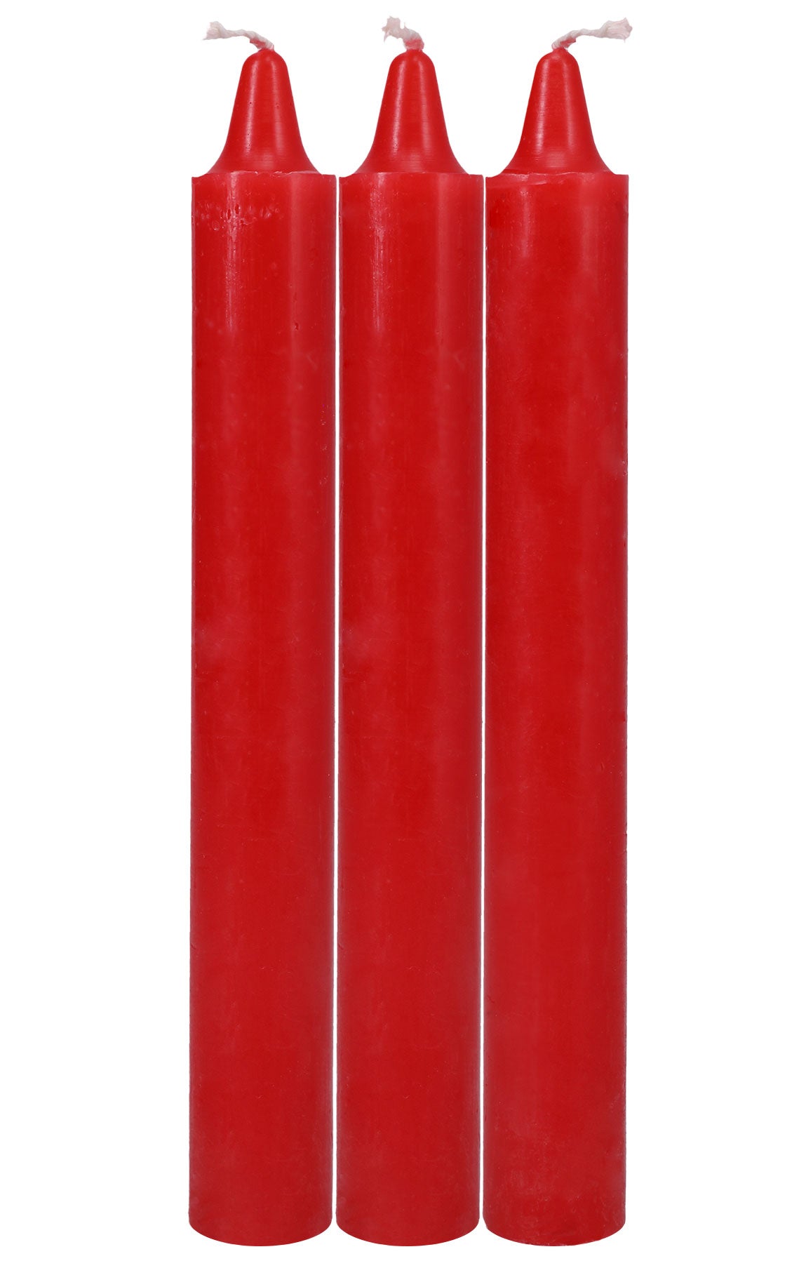 Japanese Drip Candles - 3 Pack - Red | 782421082796 | Available at EroticWarehouse.com