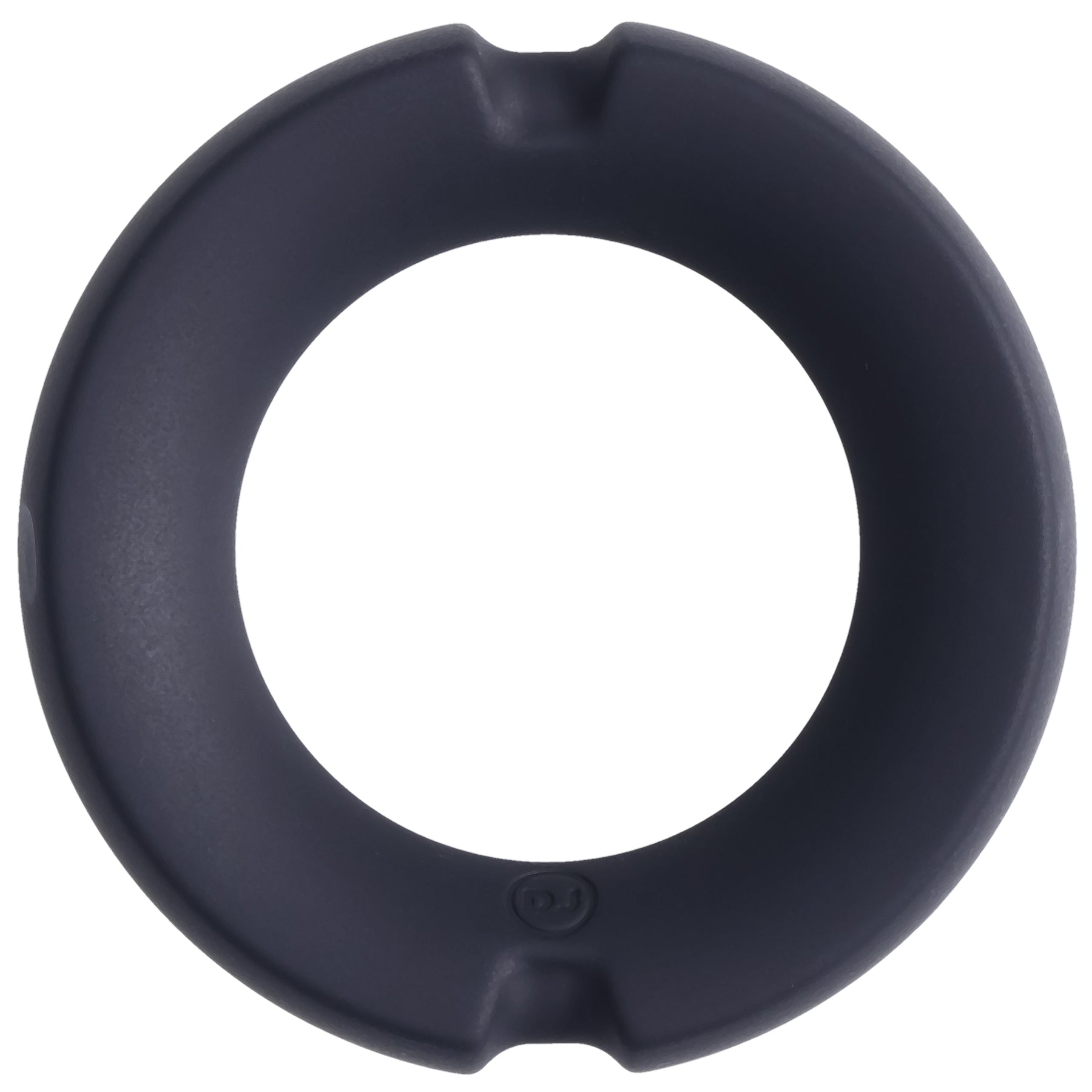 Merci - the Paradox - Silicone Covered Metal Cock Ring - 50mm - Black | 782421089795 | Available at EroticWarehouse.com