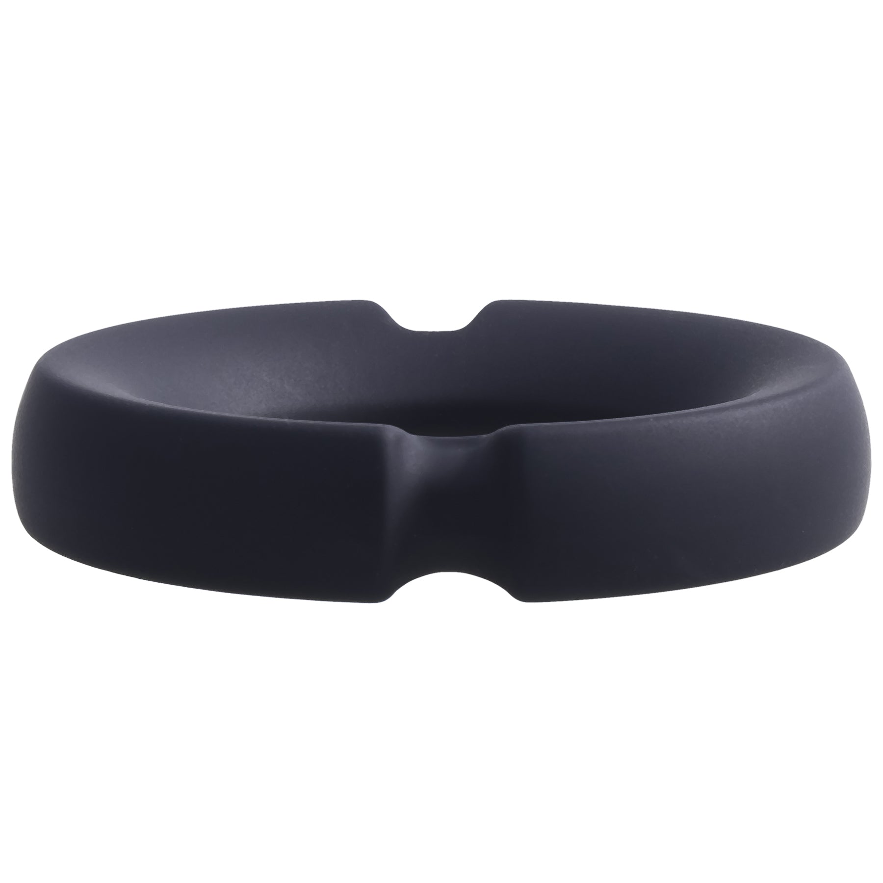 Merci - the Paradox - Silicone Covered Metal Cock Ring - 50mm - Black | 782421089795 | Available at EroticWarehouse.com