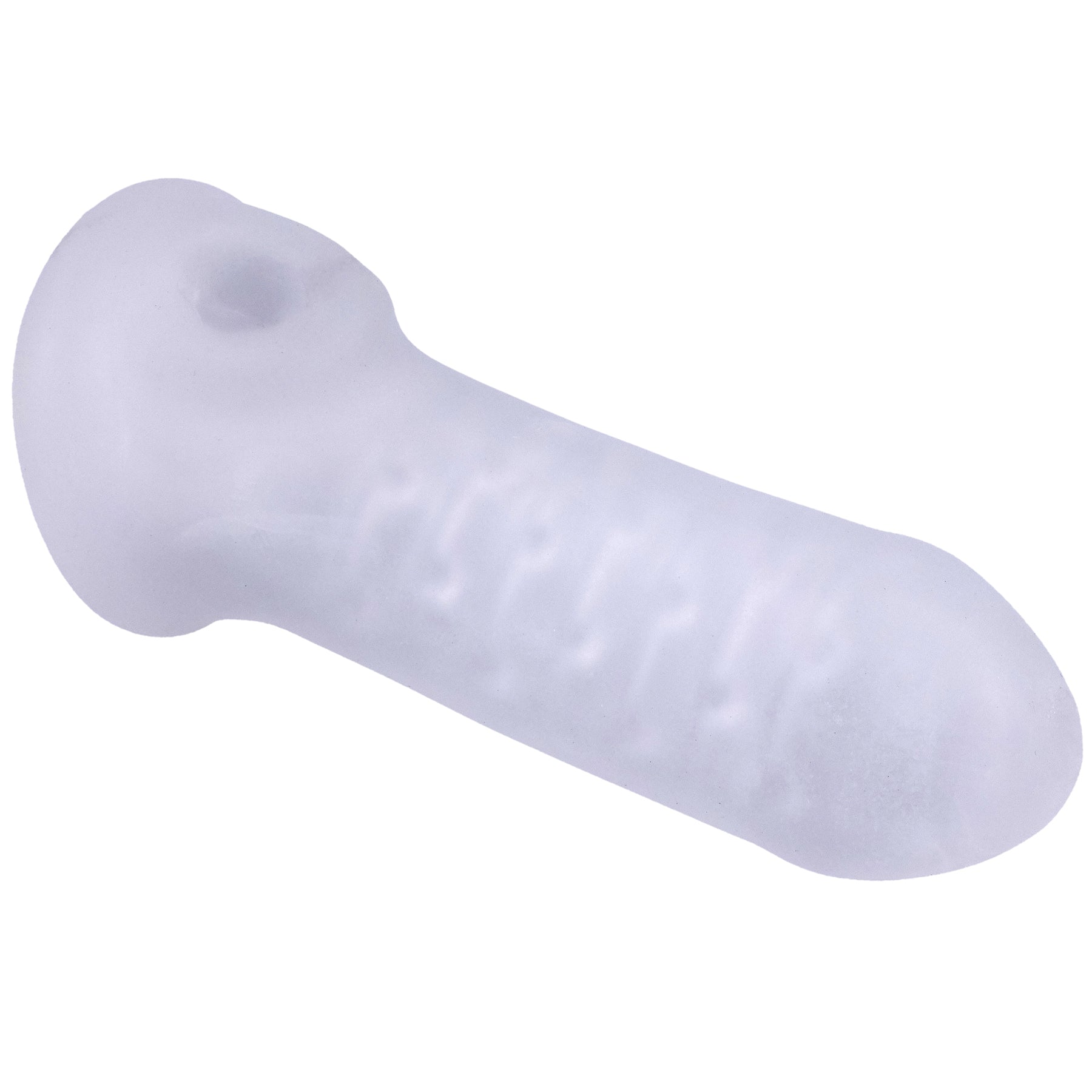 Merci - Jacked Up - Thick Extender With Ball Strap - Frost | 782421089818 | Available at EroticWarehouse.com