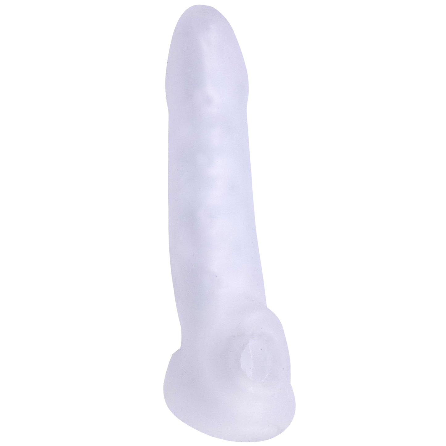 Merci - Jacked Up - Thick Extender With Ball Strap - Frost | 782421089818 | Available at EroticWarehouse.com