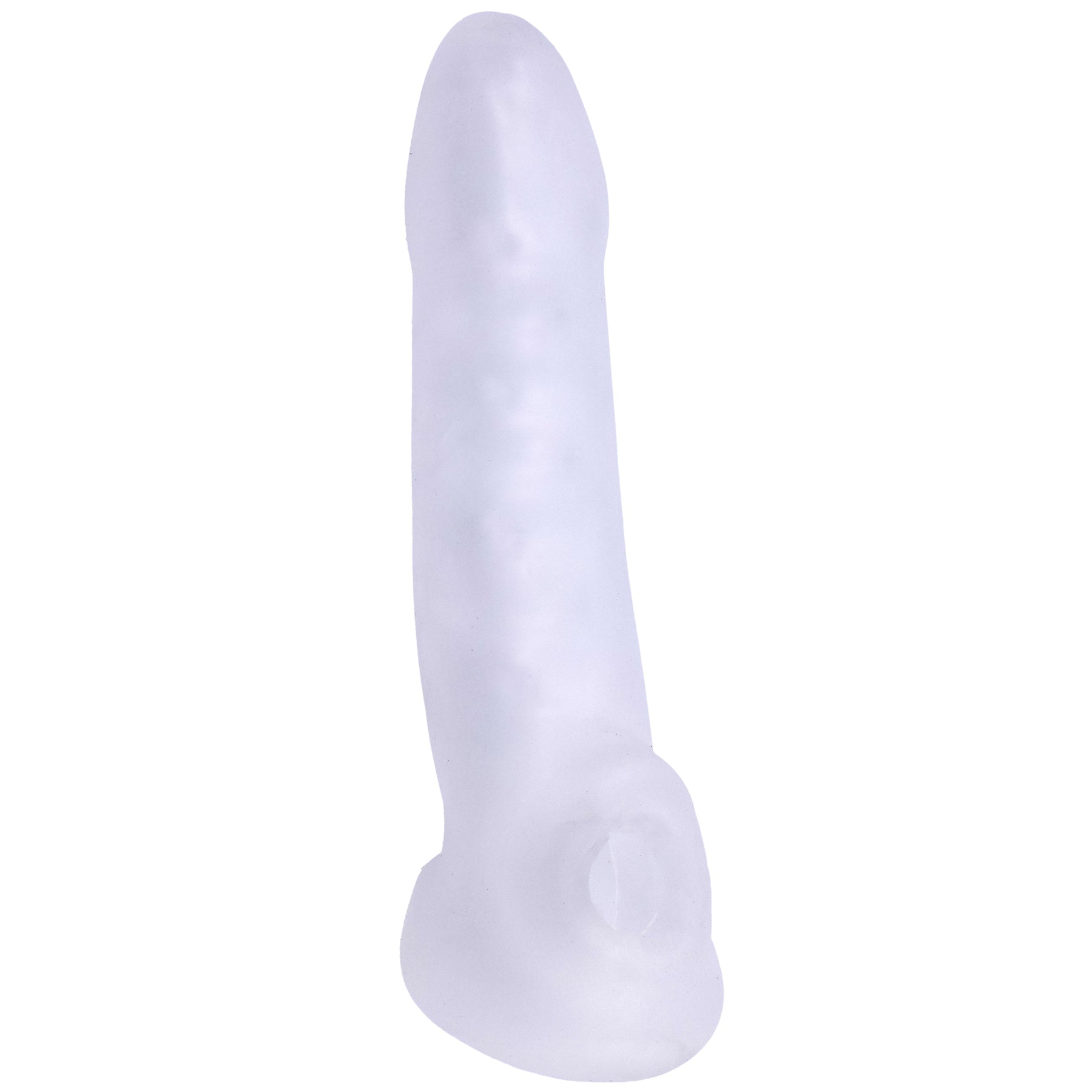 Merci - Jacked Up - Thick Extender With Ball Strap - Frost | 782421089818 | Available at EroticWarehouse.com