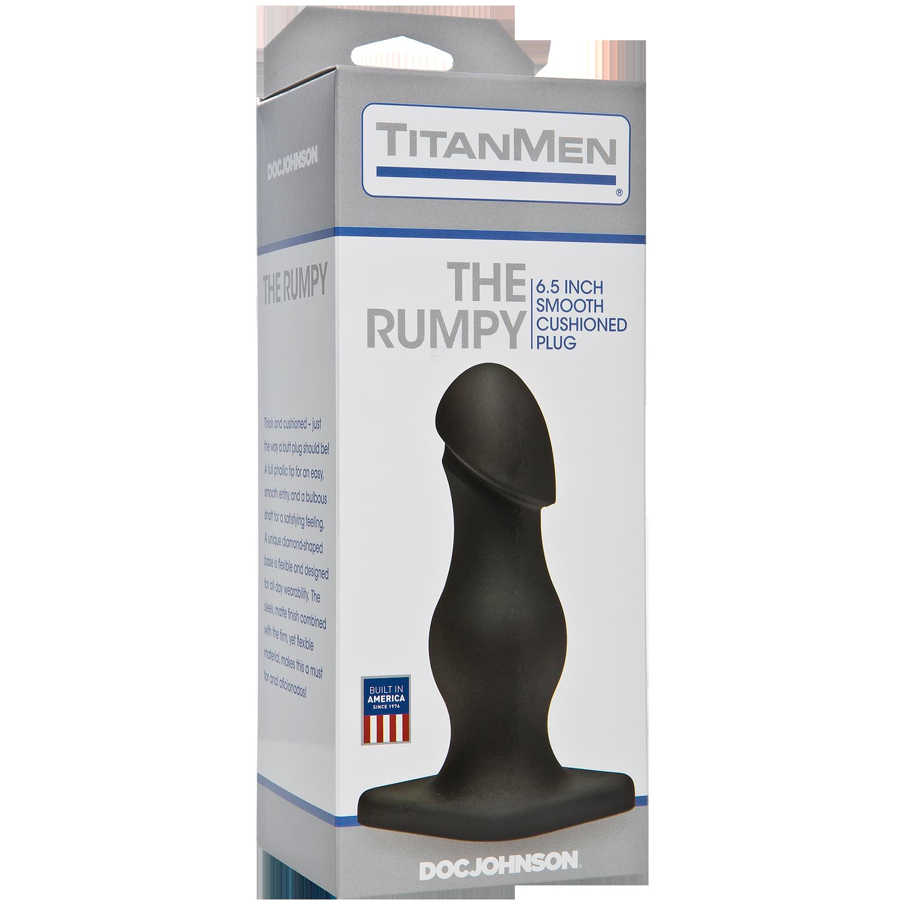 Titanmen the Rumpy - Black | 782421031084 | Available at EroticWarehouse.com
